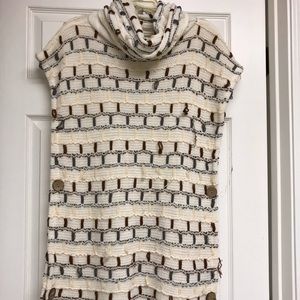 NWT Turtle Neck Sweater Dress w/side cutouts